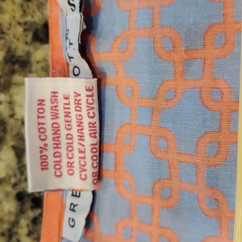 Gretchen Scott Small Orange/Pink Blue/Purple Tunic - Picture 6 of 6